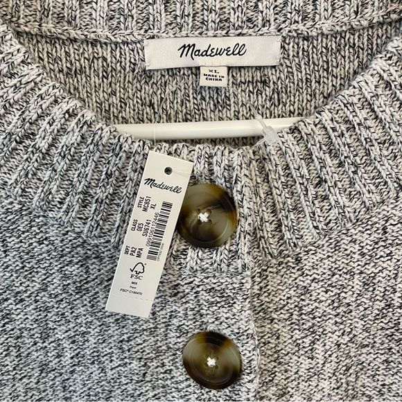 SOLD🛍️ Madewell Broadway Cardigan Sweater XL NWT New - Picture 9 of 15